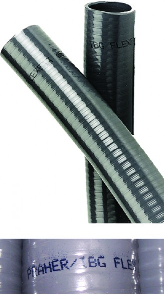 Original FlexFit / PVC-Spiralschlauch (Weich-PVC) / 25 m Rolle d32 mm