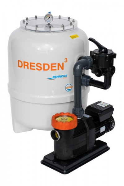 DRESDEN³-Filteranlage mit 6-Wege-Ventil D600 - Deluxe 13