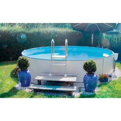 Hobby-Pool Stahlmantelbecken Milano Ø 7,00 x 1,50 m blau