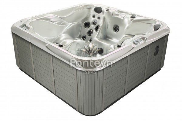 Whirlpool Happy 5-6 Pers. mit Aroma, LED, Wasserfall